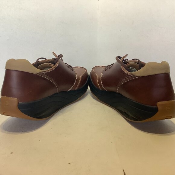Men\'s MBT Physiological Brown Tariki M Walnut Leather Oxford Shoes Size 14